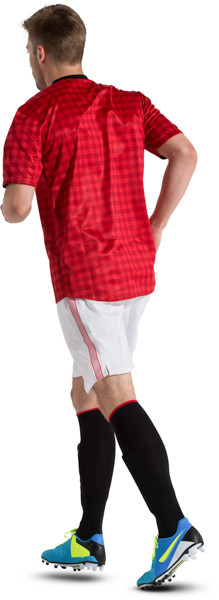 Running football player image