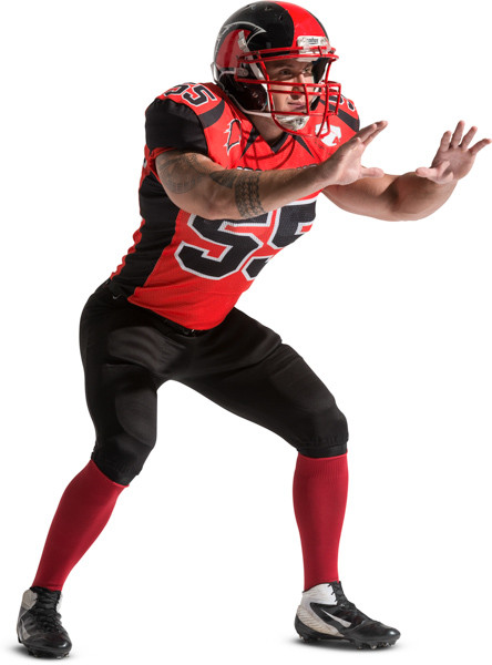 American football player image