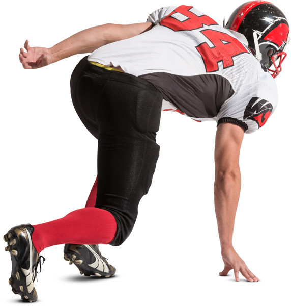 American football player image