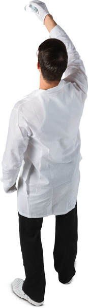Standing chemist image