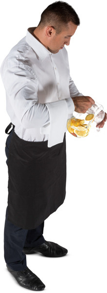 Standing waiter image