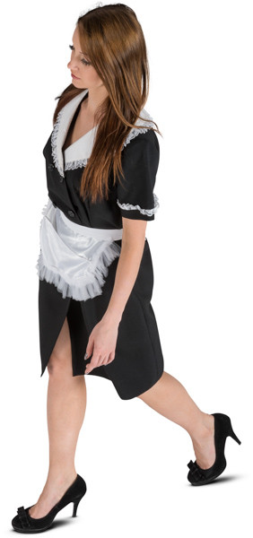 Walking maid image