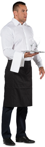 Standing waiter with tray image