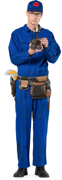 Standing mechanic image