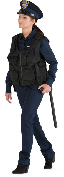 Walkinh police officer image