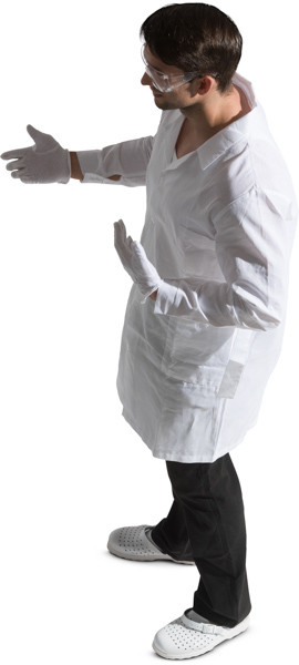 Standing chemist image