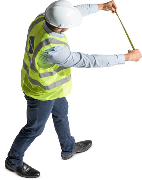 Builder using measure image