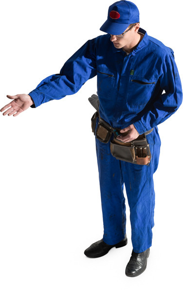 Standing mechanic image