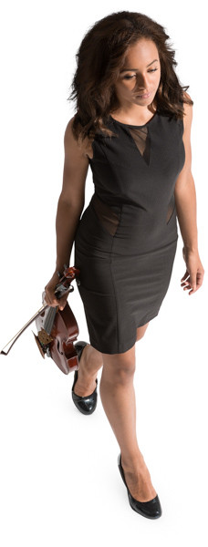 Walking violinist image