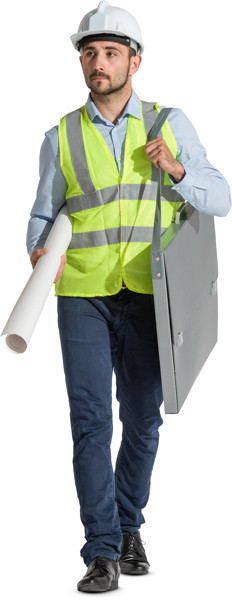 Walking builder with blueprints image
