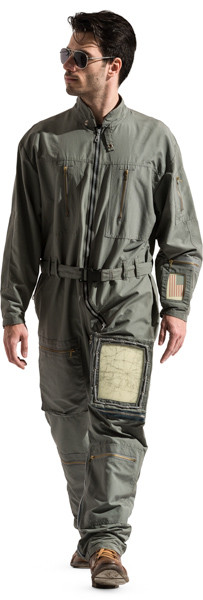 Walking jet pilot image