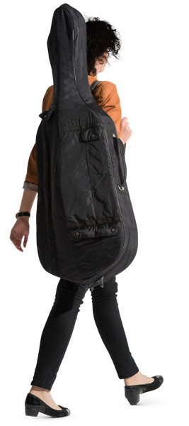 Walking cellist image