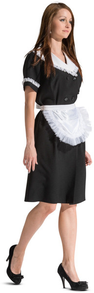 Walking maid image