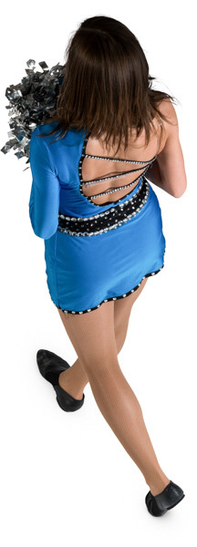 Walking cheerleader image
