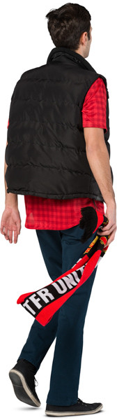 Walking fan with scarf image