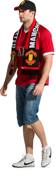 Walking fan with scarf image