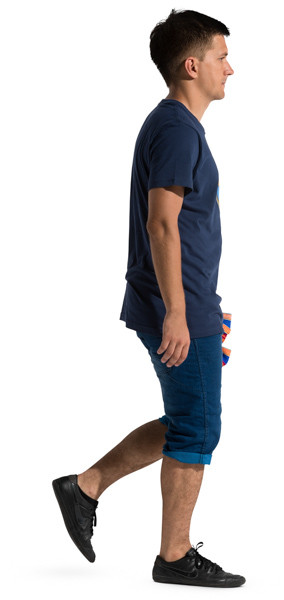 Walking fan with scarf image