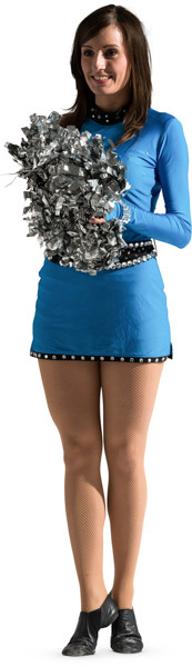 Standing cheerleader image