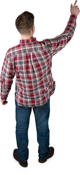 Standing man image