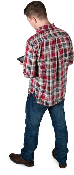 Standing man image
