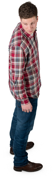 Standing man image