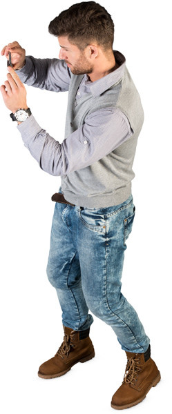 Standing man image