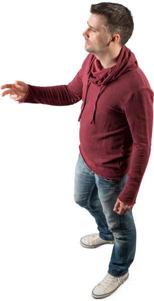Standing man image