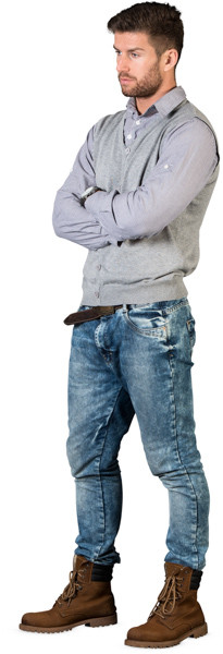 Standing man image