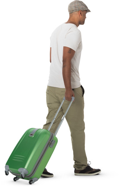 Walking man image