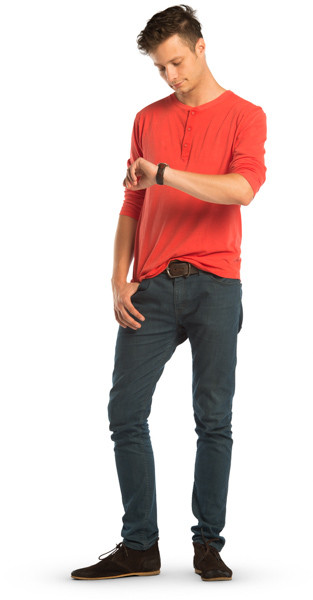 Standing man image