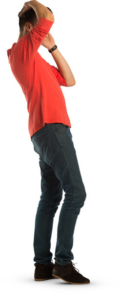 Standing man image