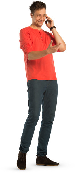 Standing man image
