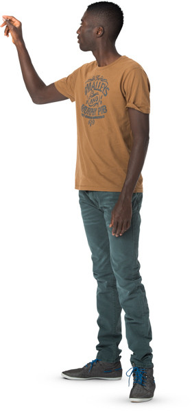 Standing man image