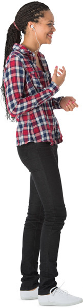 Standing woman image