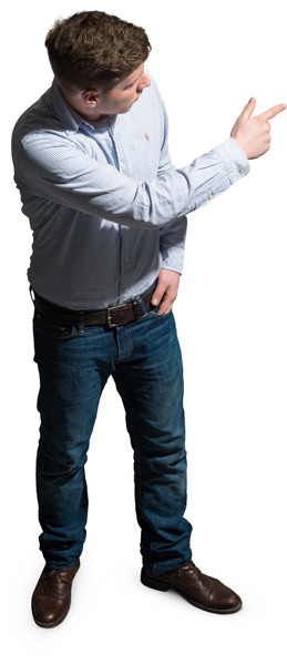 Standing man image