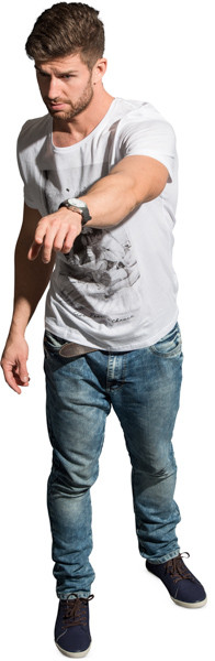 Standing man image
