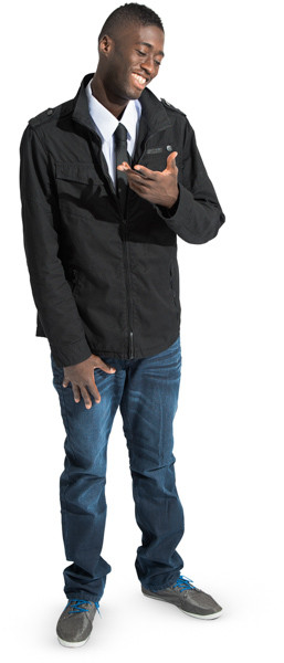 Standing man image