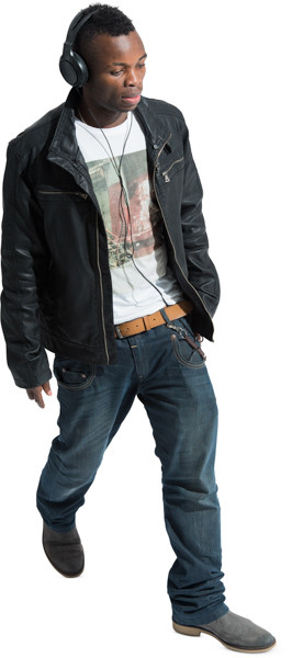 Walking man image