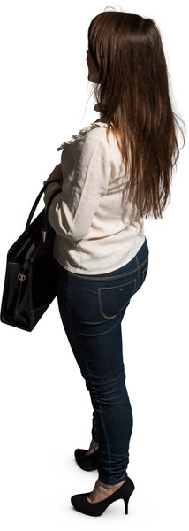 Standing woman image