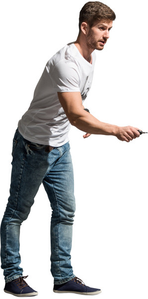 Standing man image