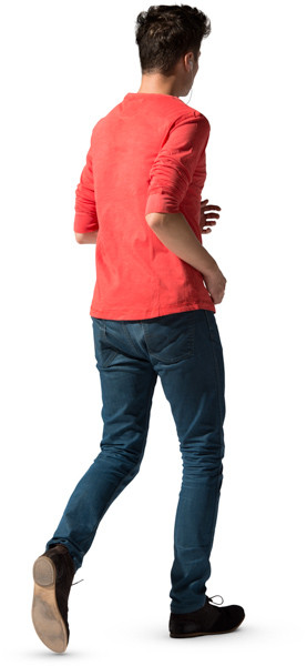Running man image