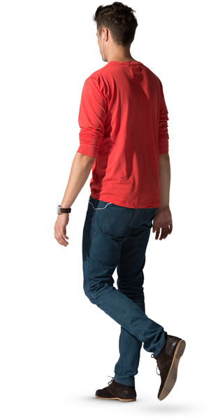 Walking man image