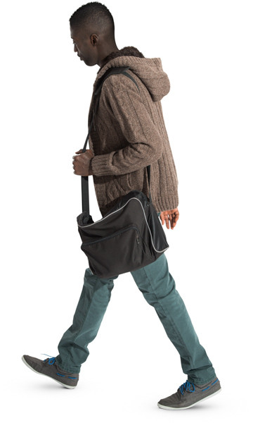Walking man image