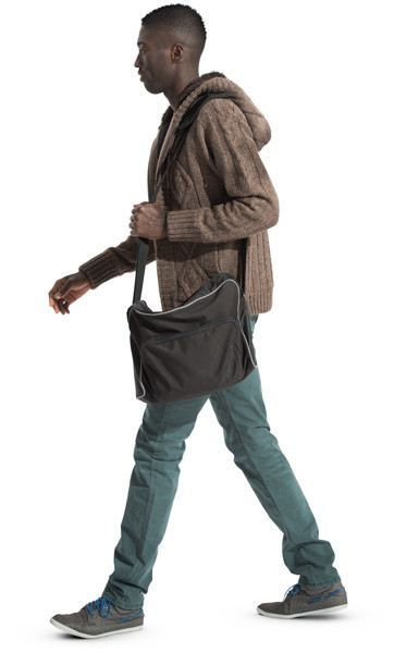 Walking man image