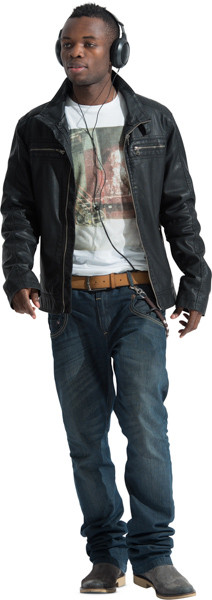 Walking man image