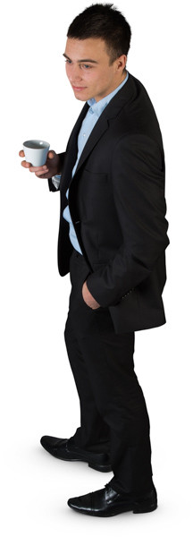Standing man image