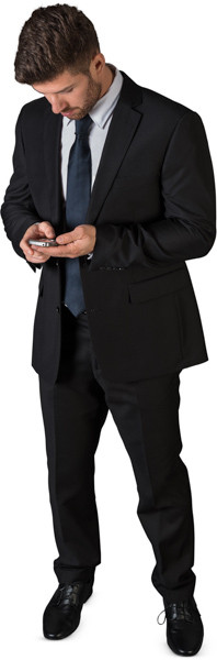 Standing man image