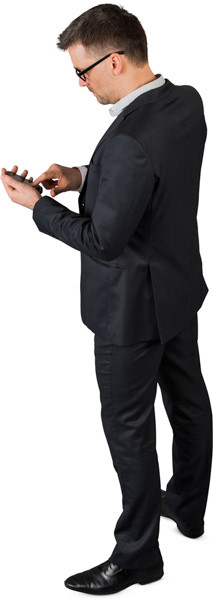 Standing man image