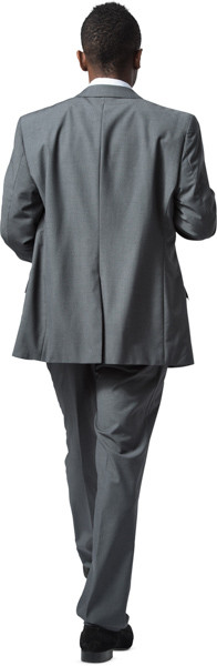 Walking man image