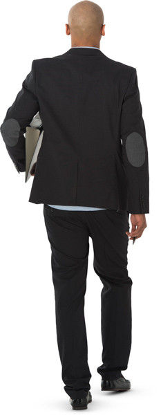 Walking man image
